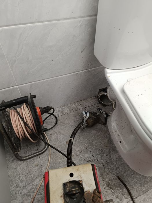 Прочистка канализации с аппаратом