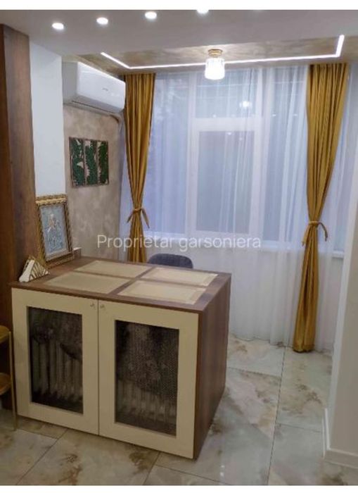 Garsonieră  Craiovei- stradal , complet utilată  și mobilată