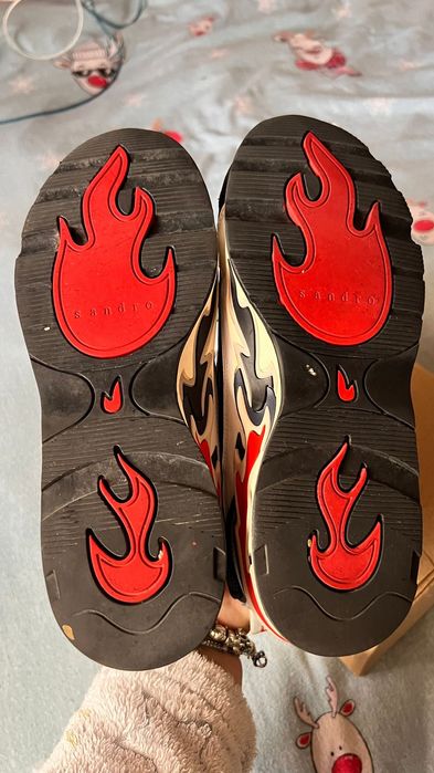Adidasi Sandro Flames piele/mesh 38