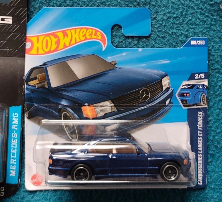 Set Mercedes Benz Hot Wheels și Majorette 1:64