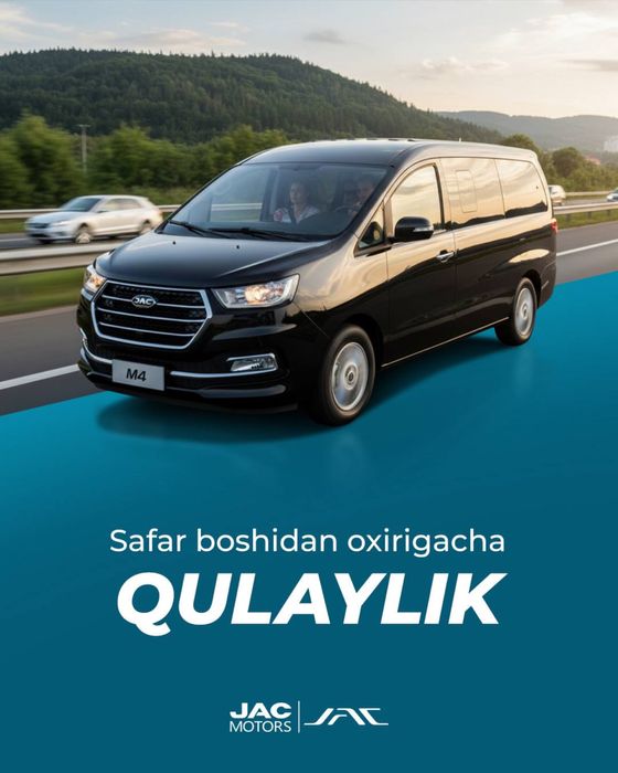 Jac M4 сотувда таййор гарантия ва кафолатлик