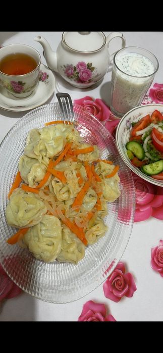 Домашние  манты,пельмени самые вкусные