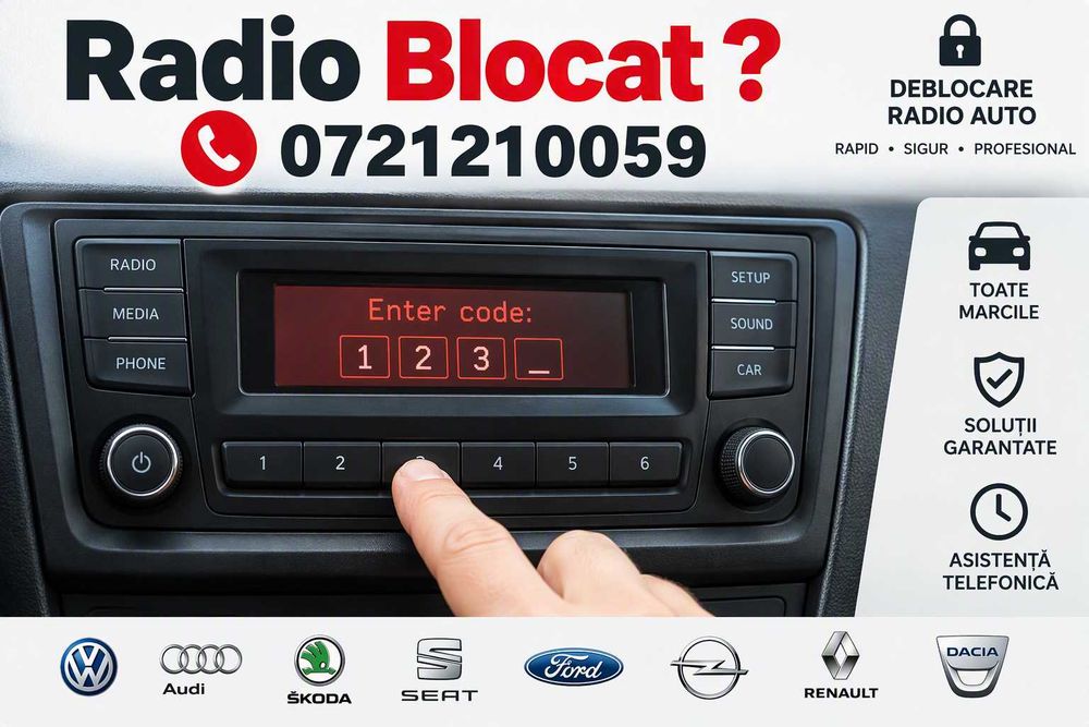 Cod Deblocare Radio CD Nissan Atleon Cabstar NT400 NV400 Navara King Cab Patrol Di Clarion Daewoo AGC Display Blocat Pin Siguranta