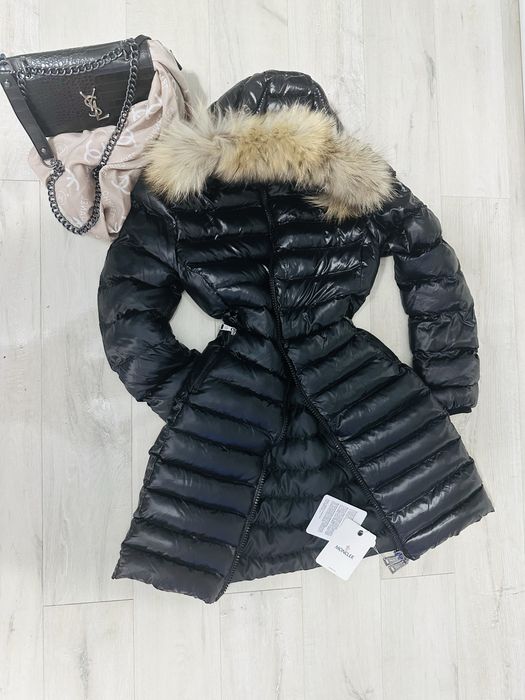 Geaca dama blana naturala