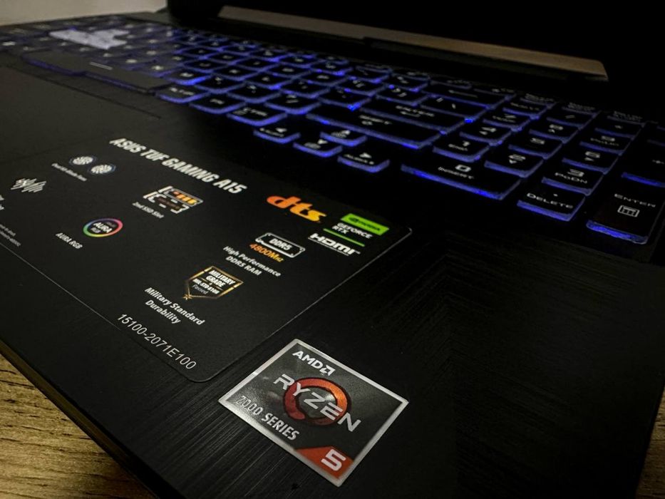 Asus Tuf Gaming DDR5 notebook