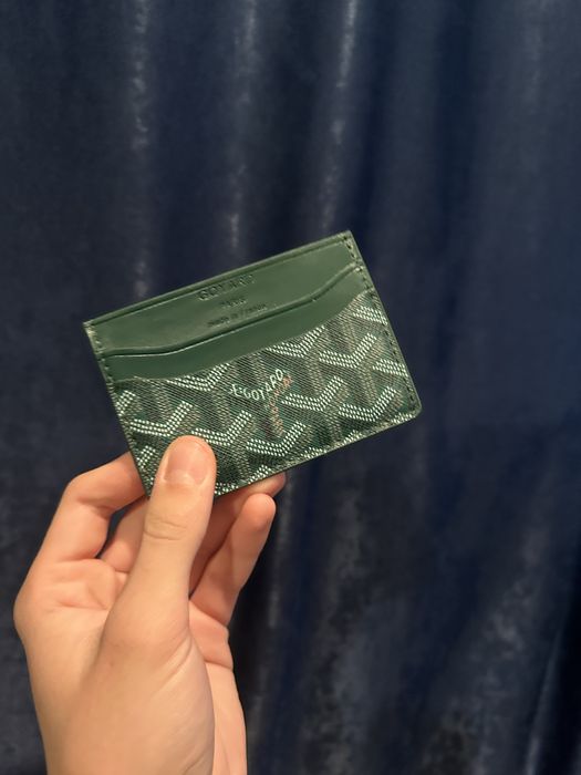 Portofel Goyard Cardholder Green