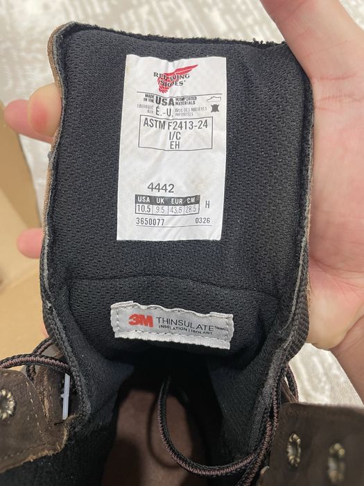 Новые Red wings, размер 43,5