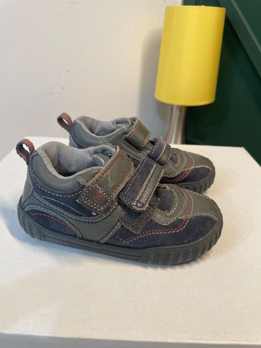 Pantofi copii, piele, 23, picior lat