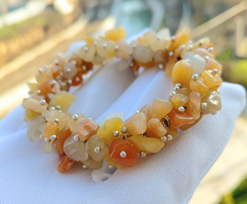 Браслеты из натуральных камней.