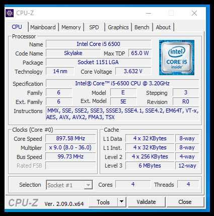 Kомпютър HP Intel® Core™ i5-6500 12gb DDR4 Ssd AMD Radeon R5 435