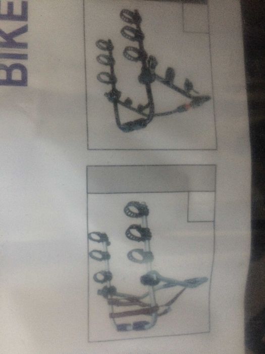 Чисто нов багажник за велосипеди,метален.