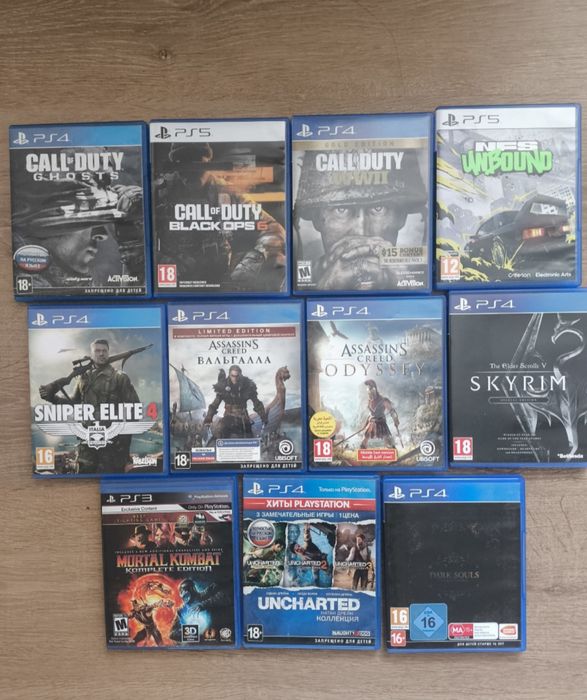 Продам диски на Sony playstation