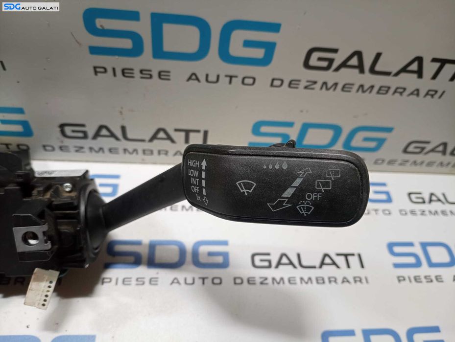 Ansamblu Maneta Manete Semnalizare Faza Lunga Scurta Stergatoare Volkswagen Golf 7 2013 - 2017 Cod 5Q0953507AC [M4548]