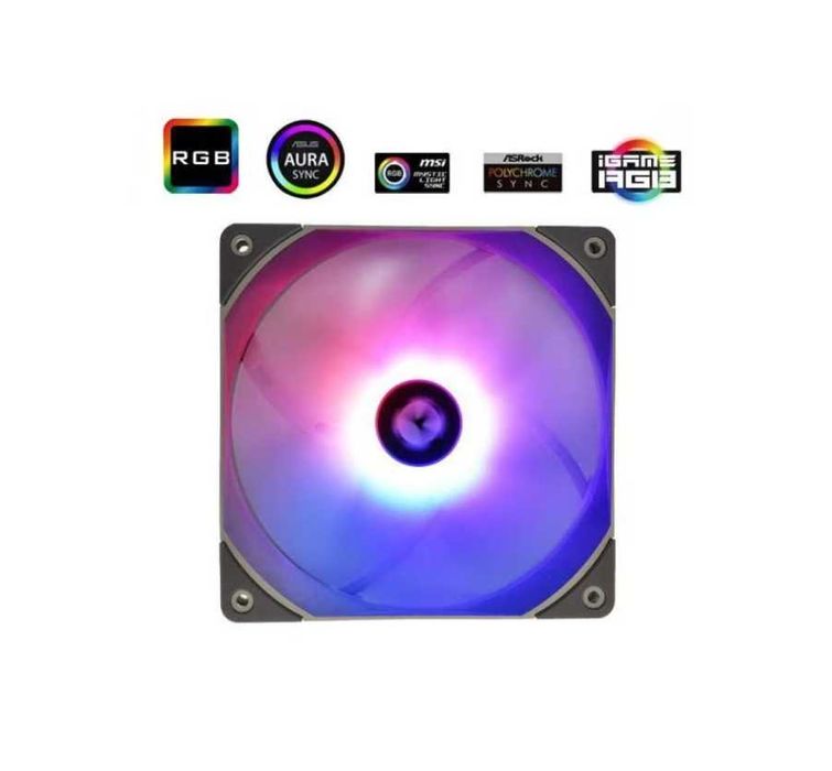 Ventilator PC, Thermalright TL-C14C S, 14cm, 1500rpm, ARGB, negru, nou