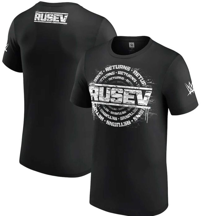 Тениска RUSEV / Русев Миро WWE Кеч тениски