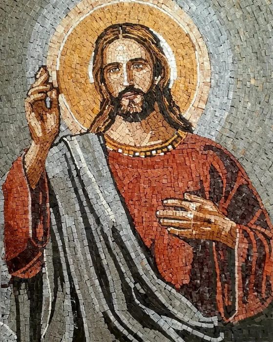 Мозайки - римски стил от мрамор и естествен камък