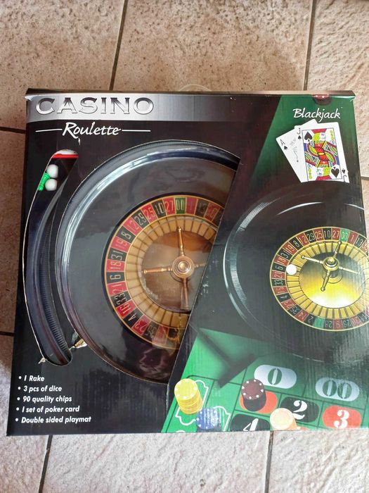 ruleta  90 jetoane, carti poker , Casino Roulette