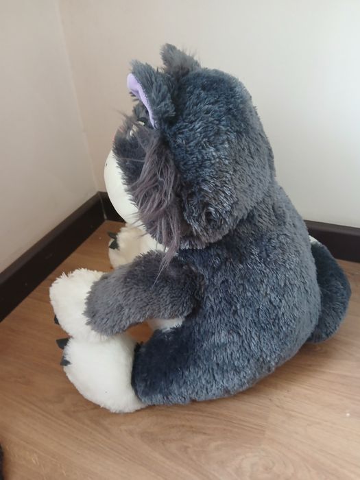 Плюшевый кот Люцифер из Золушки, игрушка