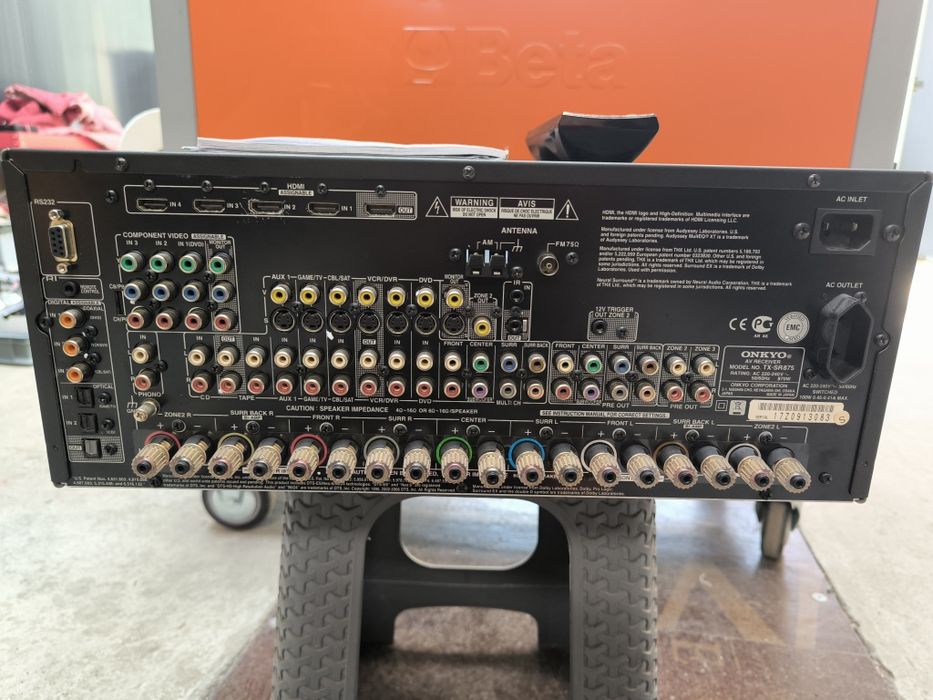 Onkyo tx sr 875  7х170watt 6ohm 23кг