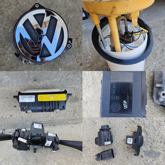 Panou climatronic modul senzori parcare Vw volkswagen Passat CC B6 B7