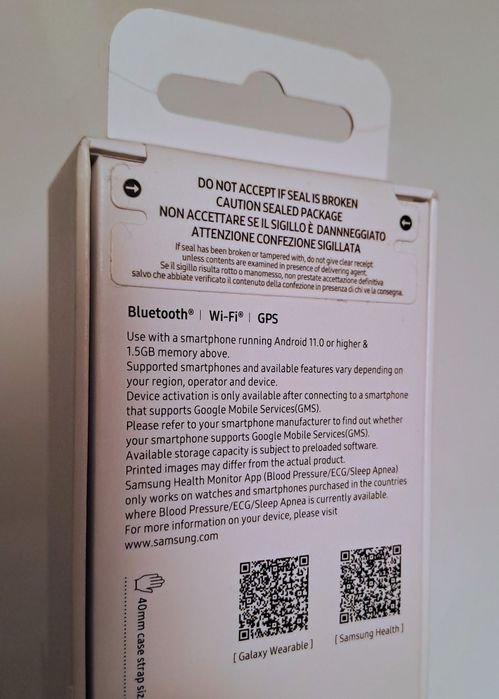 SmartWatch Samsung Galaxy Watch 7. Sigilat. Poze reale