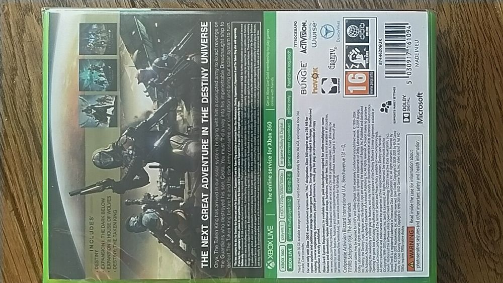 Destiny - The Taken King. Legendary Edition. Xbox 360