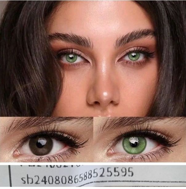 Едногодишни Цветни контактни лещи без диоптър