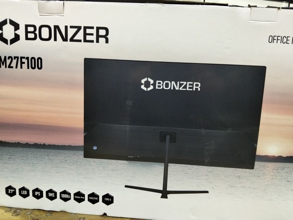 Bonzer 27 flat IPS yangidek 100hz