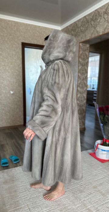 Норковая шуба трапеция