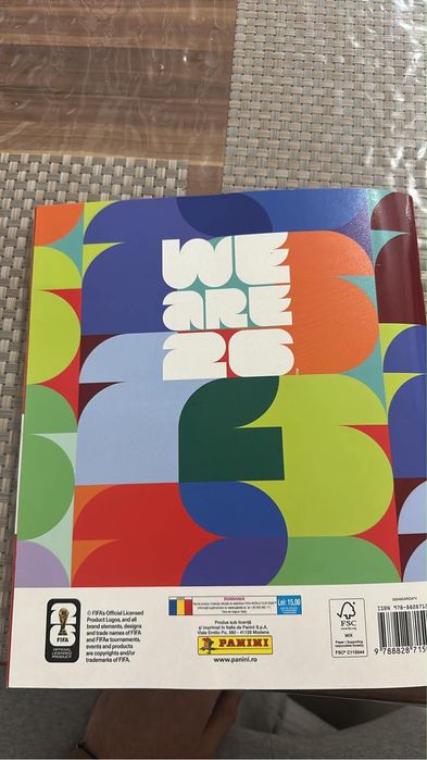 Vand Album Panini World Cup 2026