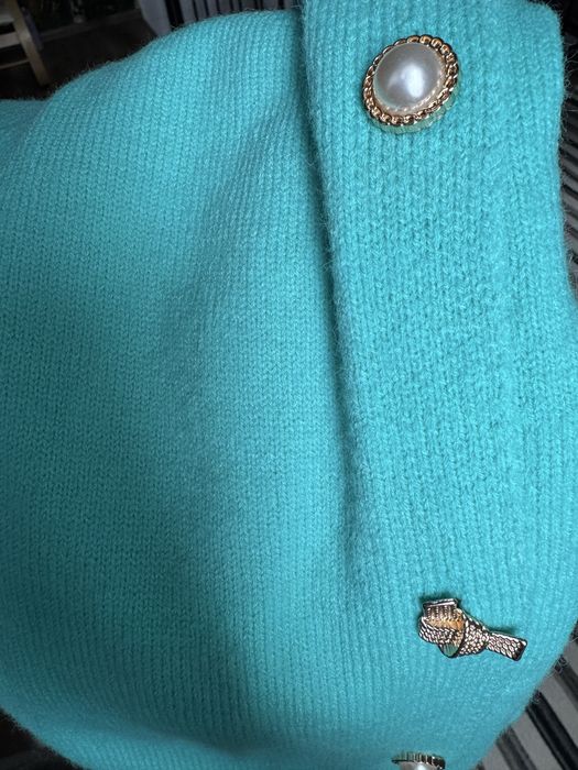 Pulover dama, verde turcoaz, marime s