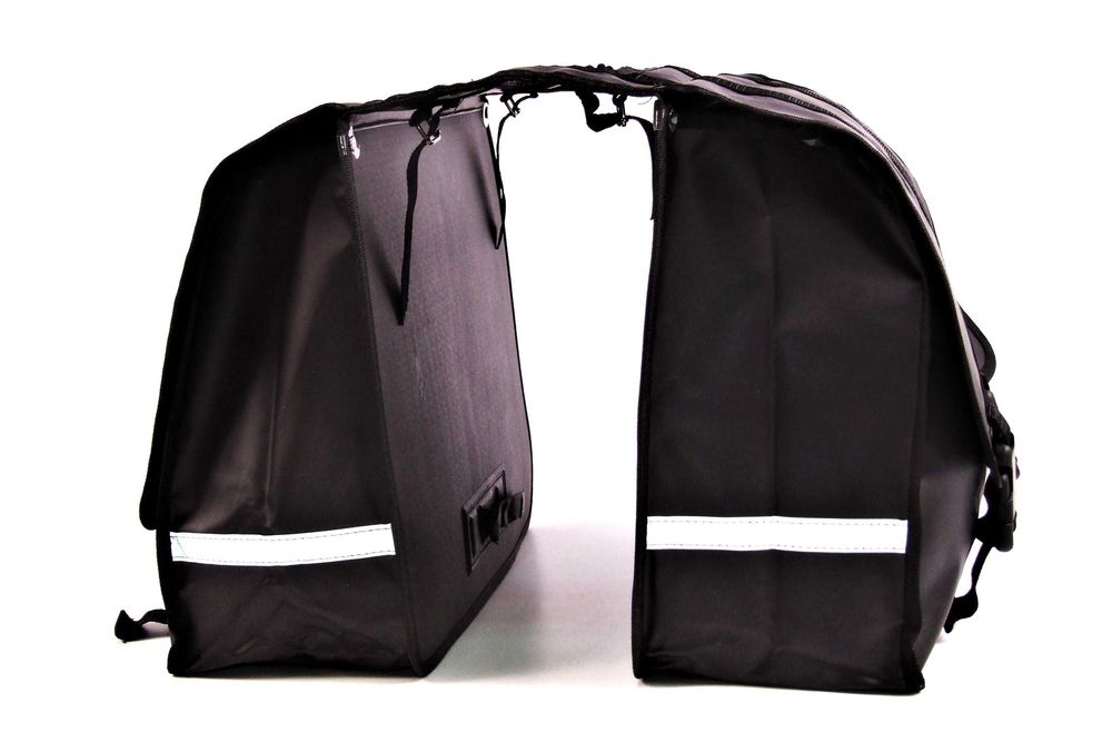 Geanta dubla - portbagaj de bicicleta, rezistenta, impermeabila, NOUA