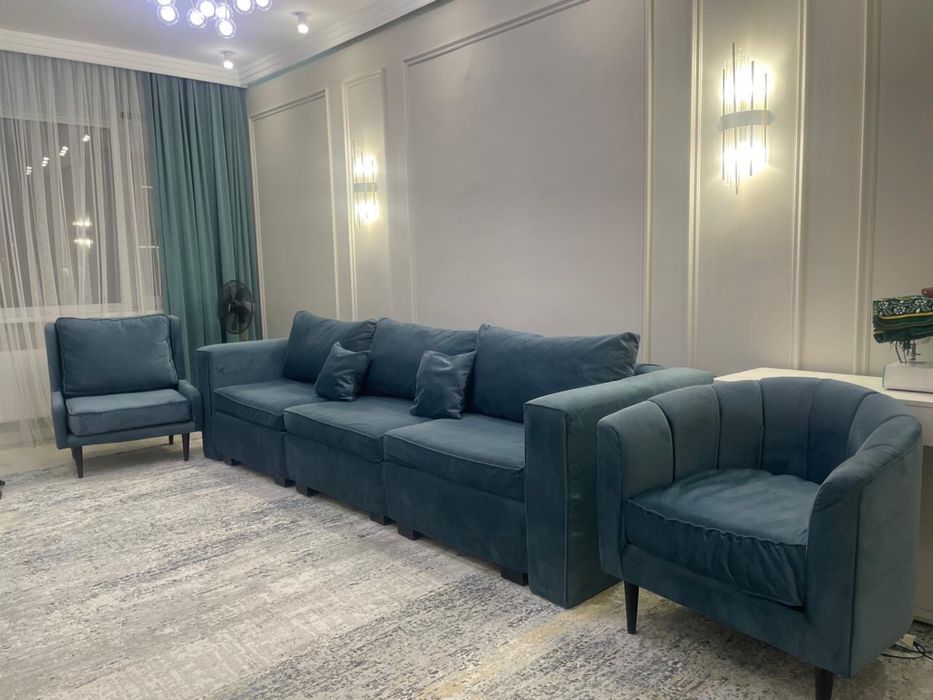 Продам диван + 2 кресла
