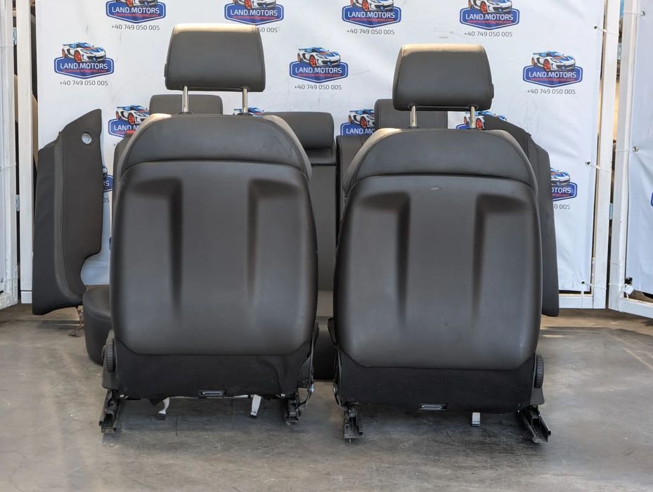 INTERIOR PIELE / SCAUNE + BANCHETE AUDI A6 S LINE 2009 2.0 DIESEL / SEDAN 2004-2011 COD OEM 8E0881105BS / 8E081105BS
