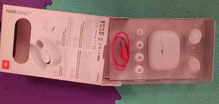 Слушалки JBL Tune 130NC Бели
