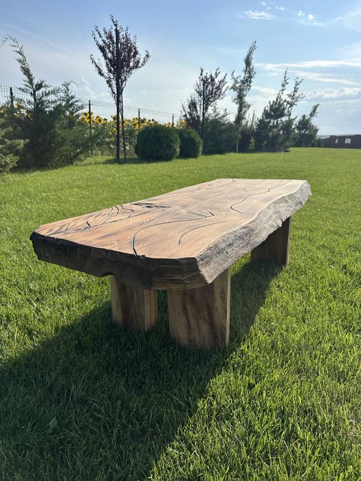 Blat masa / Masa lemn masiv Stejar, Nuc, Cires