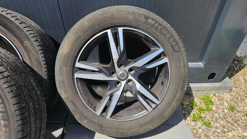 Jante Aliaj VOLVO OEM + Cauciucuri Vara 235 / 55 / R18