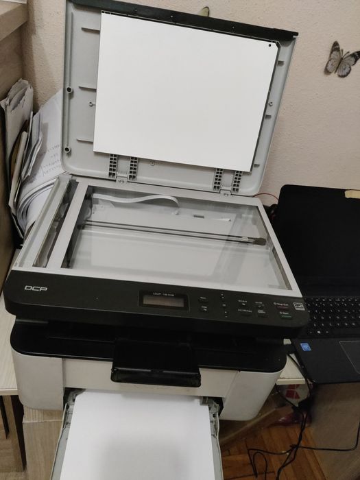 Imprimantă laser Brother DCP-1510E – funcțională, toner aproape gol