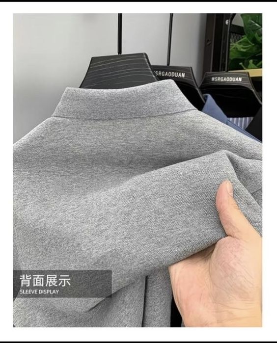 Erkaklar uchun polo futbolka zamonaviy va qulay