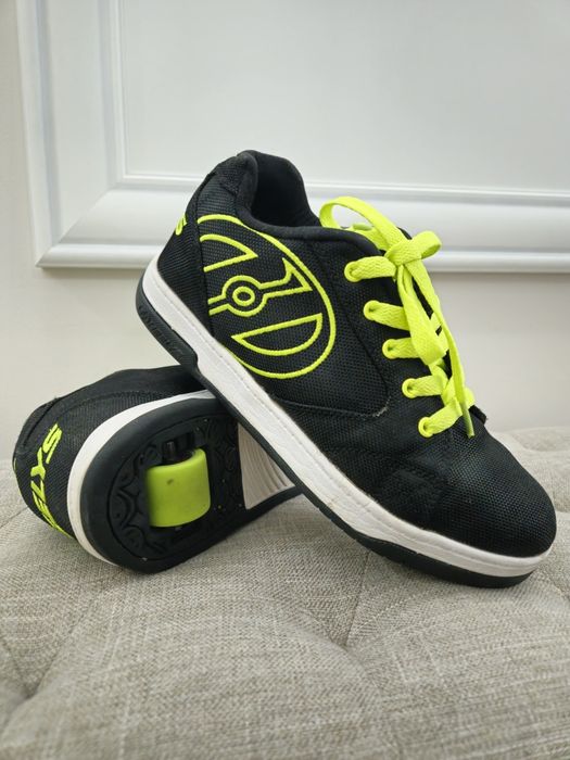 Adidasi cu role HEELYS Verde Neon