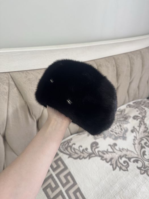 Норковый берет(шапка)