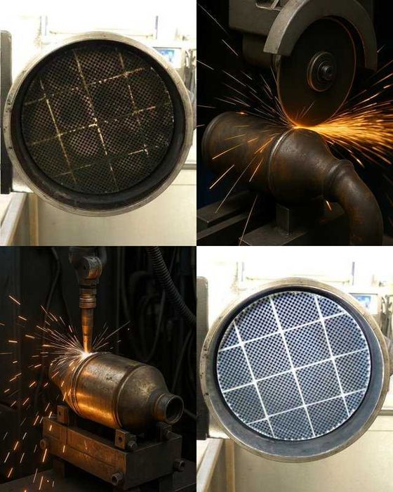 Вграждане нови пити на Катализатори и ДПФ DPF за всички марки Audi