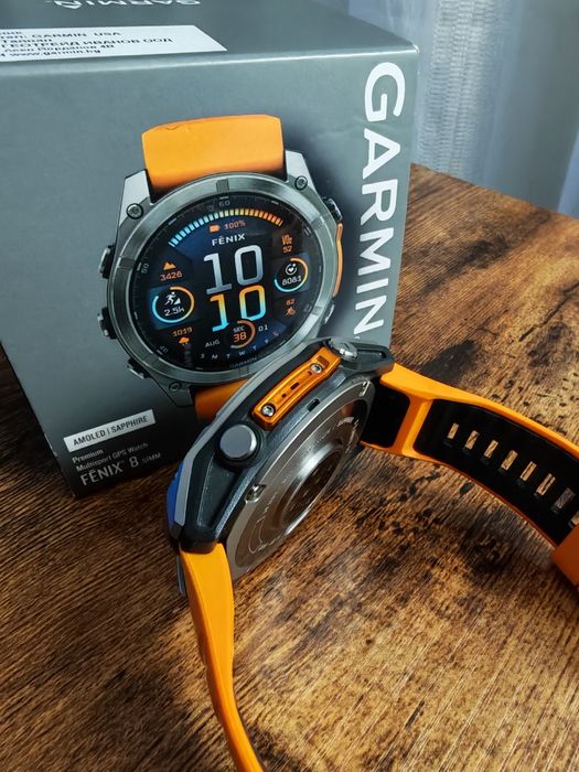 Garmin Fenix 8 Sapphire Amoled Titanium 51 mm