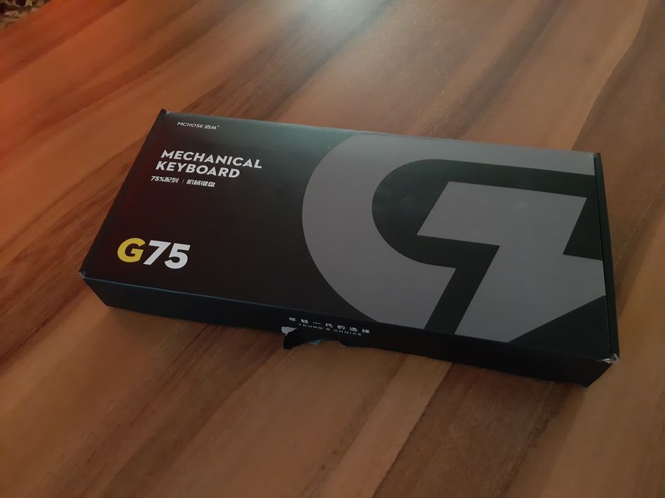 Продается клавиатура Mchose g75 pro в идеальном состаянии