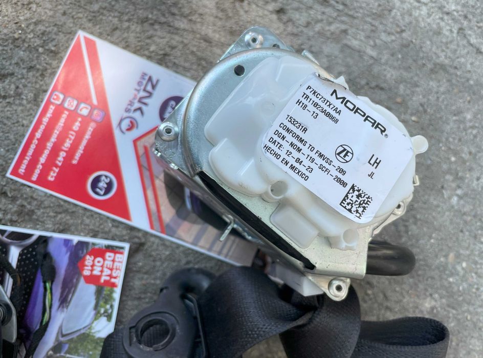 Jeep Wrangler Rubicon airbag volan dual stage - set centuri siguranta