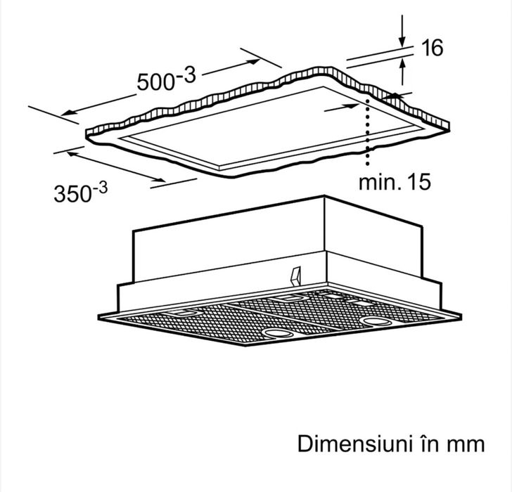 Hotă Bosch argintie încă in garantie
