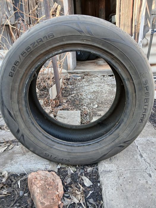 (225/55/16)(205/60/15)Одиночки на запаску.