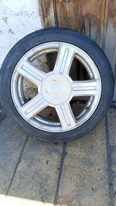 Продам диски титановые почти новые с резиной