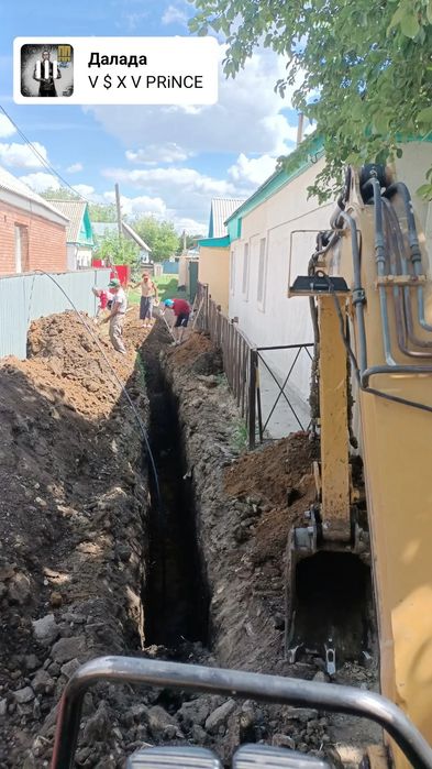 Услуги Мини-Экскаватора в городе Актобе!