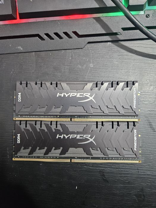RAM DDR4 32GB 2X16GB HyperX 3000 cl15